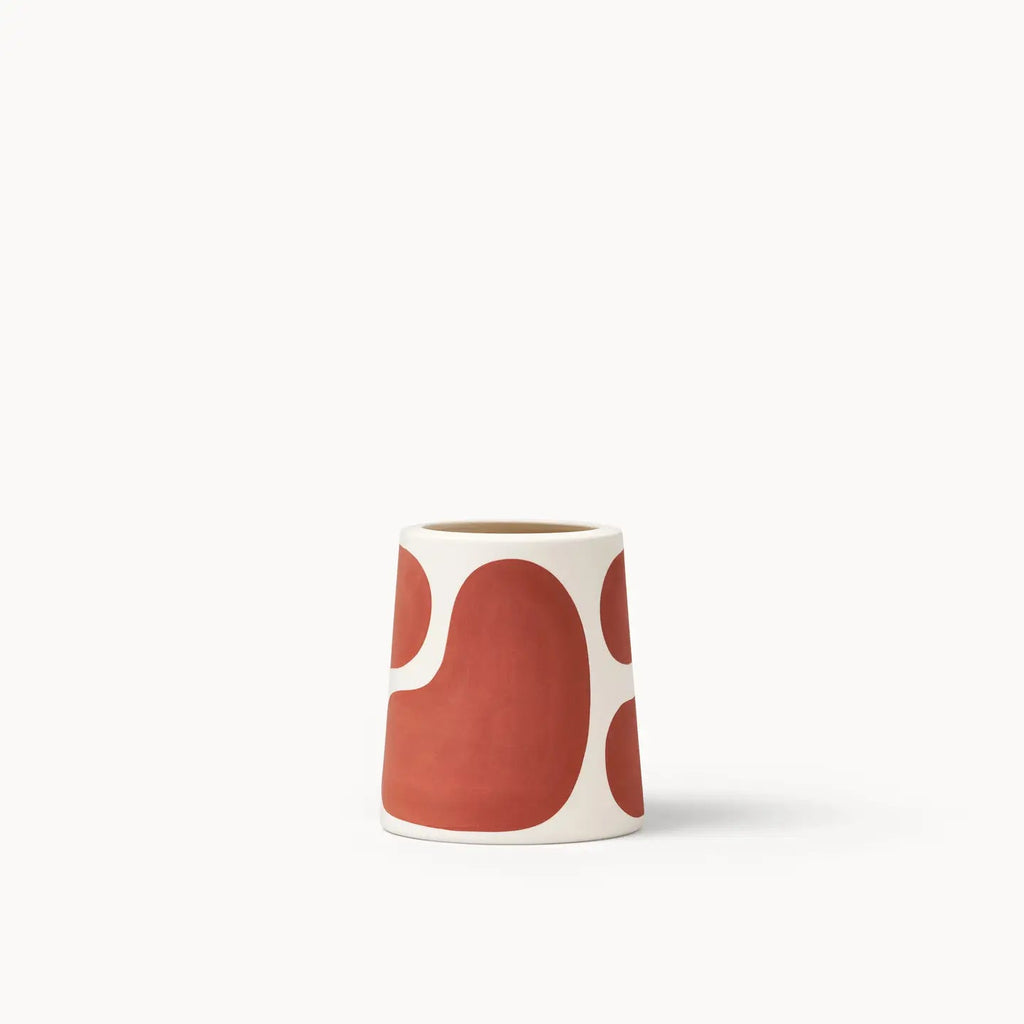 Canyon Color Block Short Pillar Vase | {neighborhood} Franca