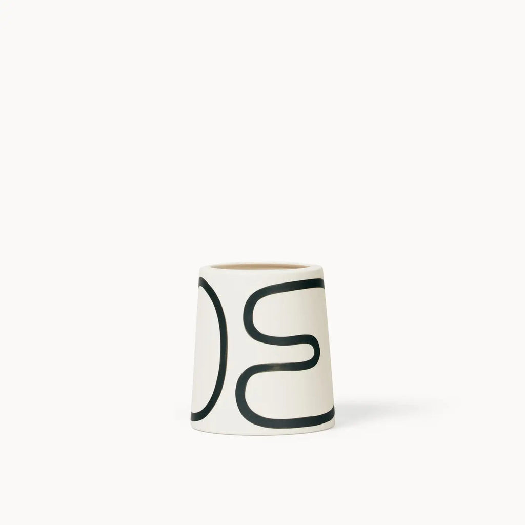 Outline Short Pillar Vase | {neighborhood} Franca