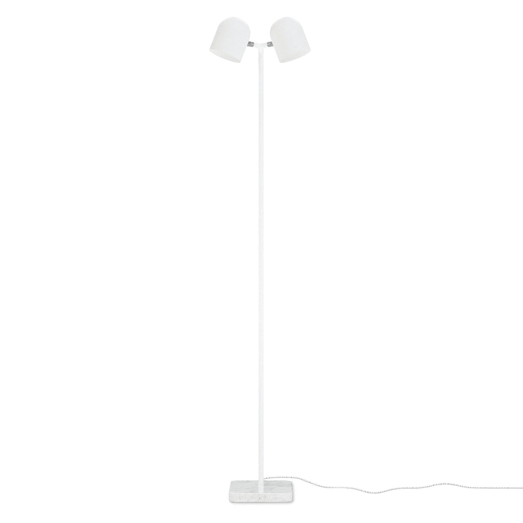 Tandem Floor Lamp | White | {neighborhood} {neighborhood} store