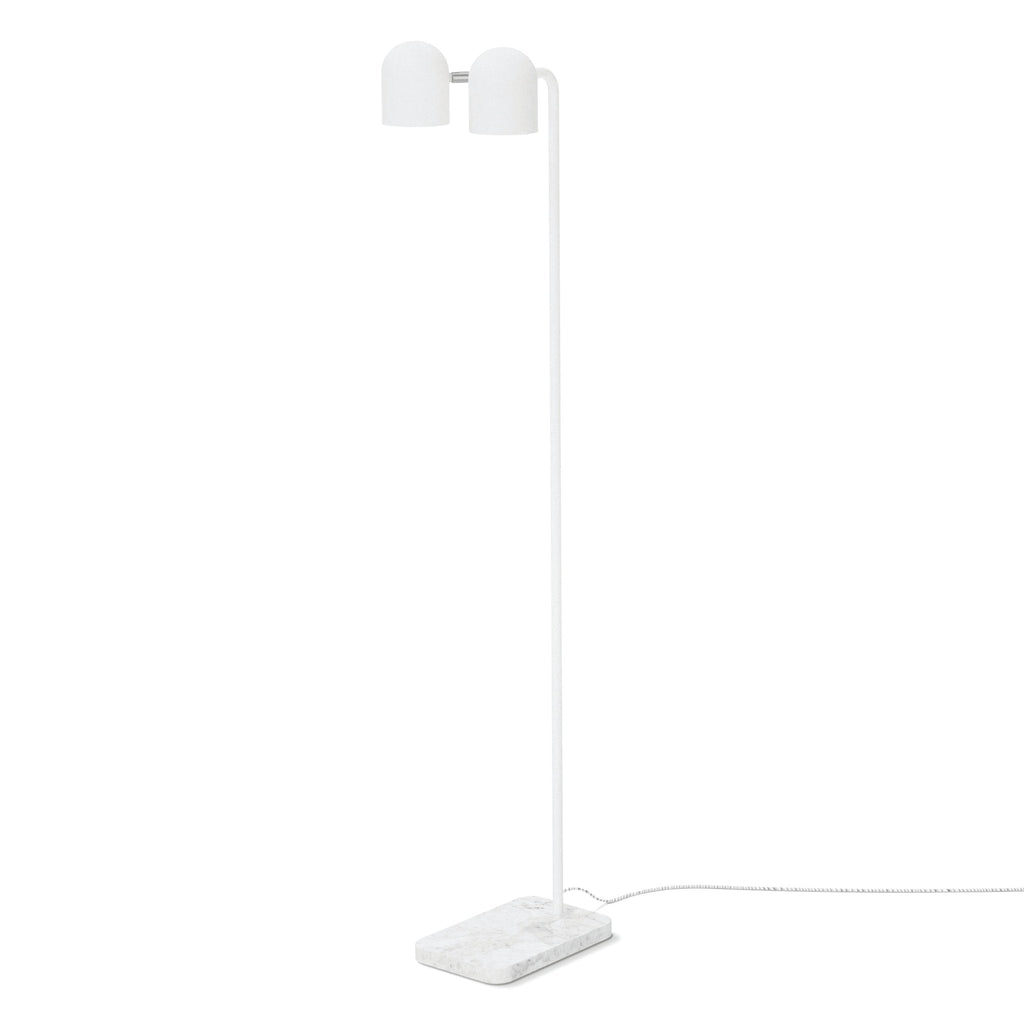 Tandem Floor Lamp | White | {neighborhood} {neighborhood} store